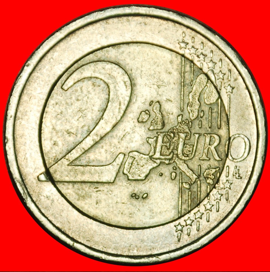  Ⰶ PHALLIC TYPE 2002-2006: IRELAND ★ 2 EURO 2003 RIM r1 UNCOMMON!  ★LOW START ★ NO RESERVE!   