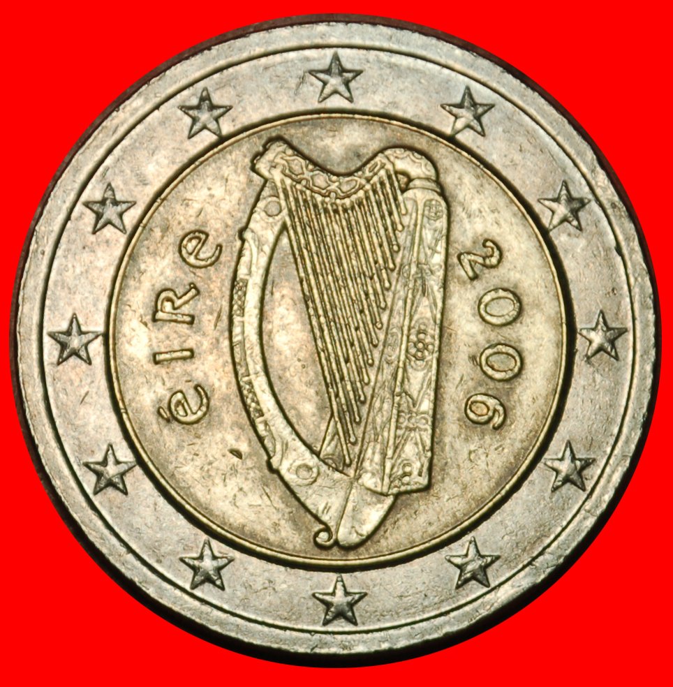  Ⰶ PHALLIC TYPE 2002-2006: IRELAND ★ 2 EURO 2006 RIM r1! ★LOW START ★ NO RESERVE!   