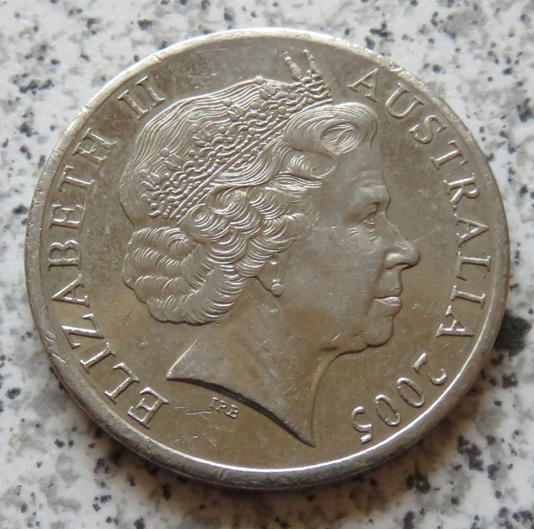  Australien 20 Cents 2005   