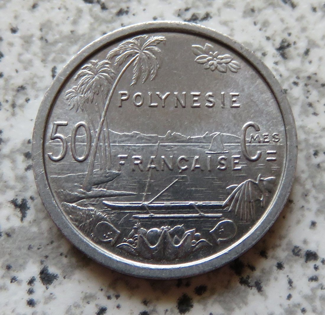  Französisch Polynesien 50 Centimes 1965   