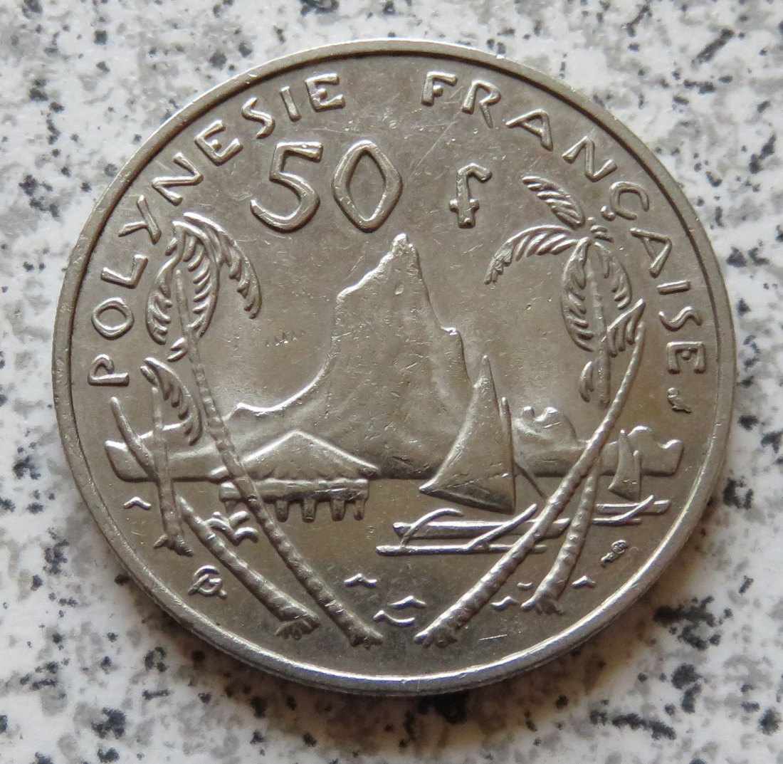  Französisch Polynesien 50 Francs 1967   