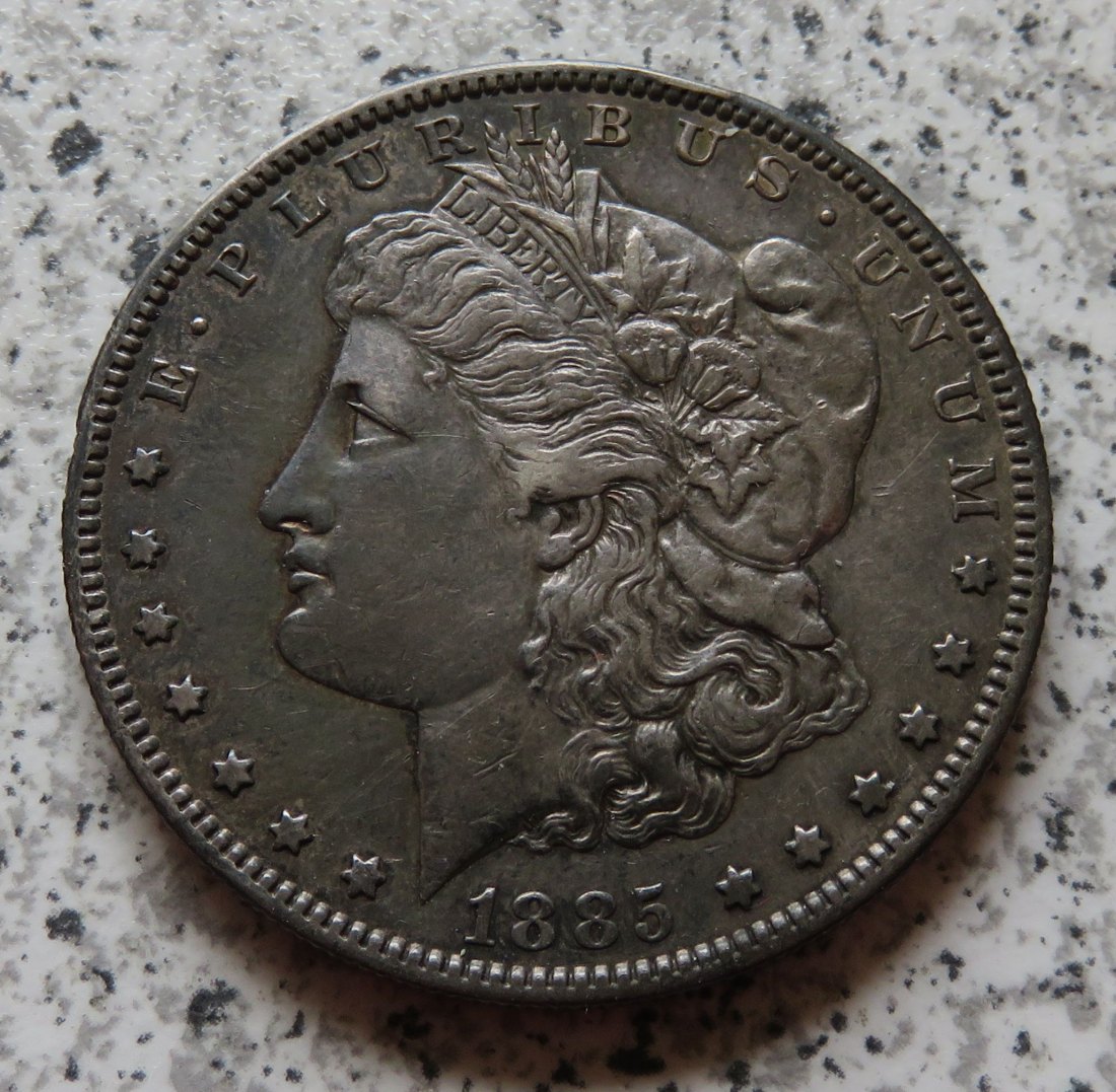  USA 1 Dollar 1885 S   