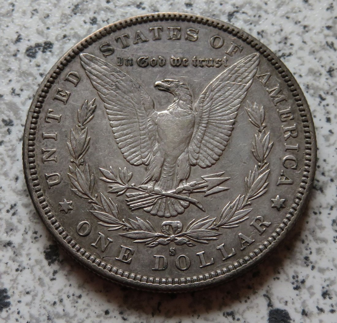  USA 1 Dollar 1885 S   