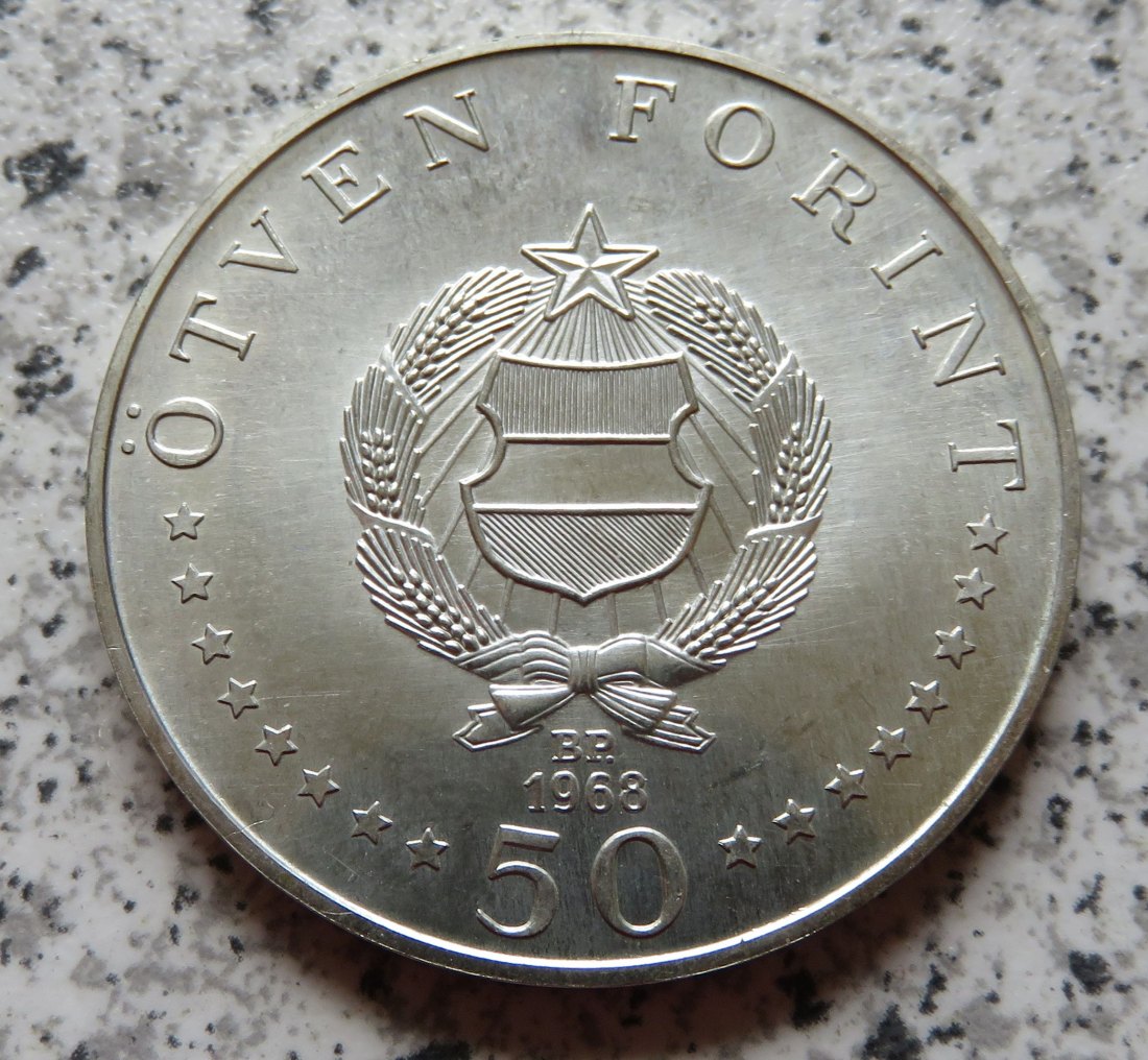  Ungarn 50 Forint 1968   