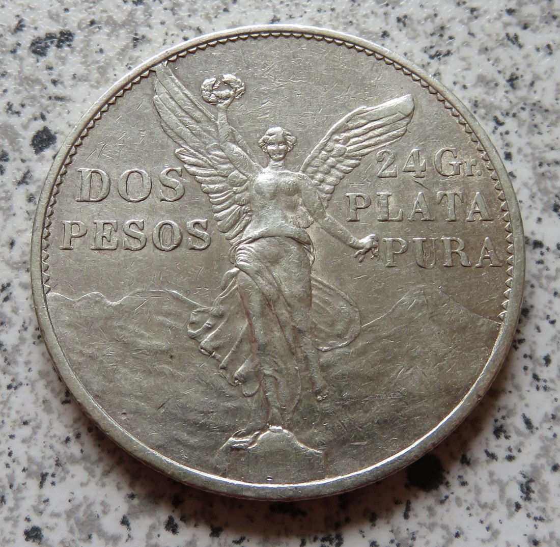  Mexiko 2 Pesos 1921   