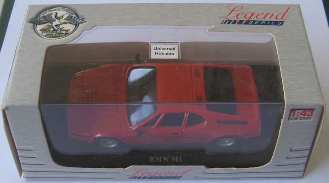  BMW M1 - car cast model 1/43-BMW Models Collection-original box   