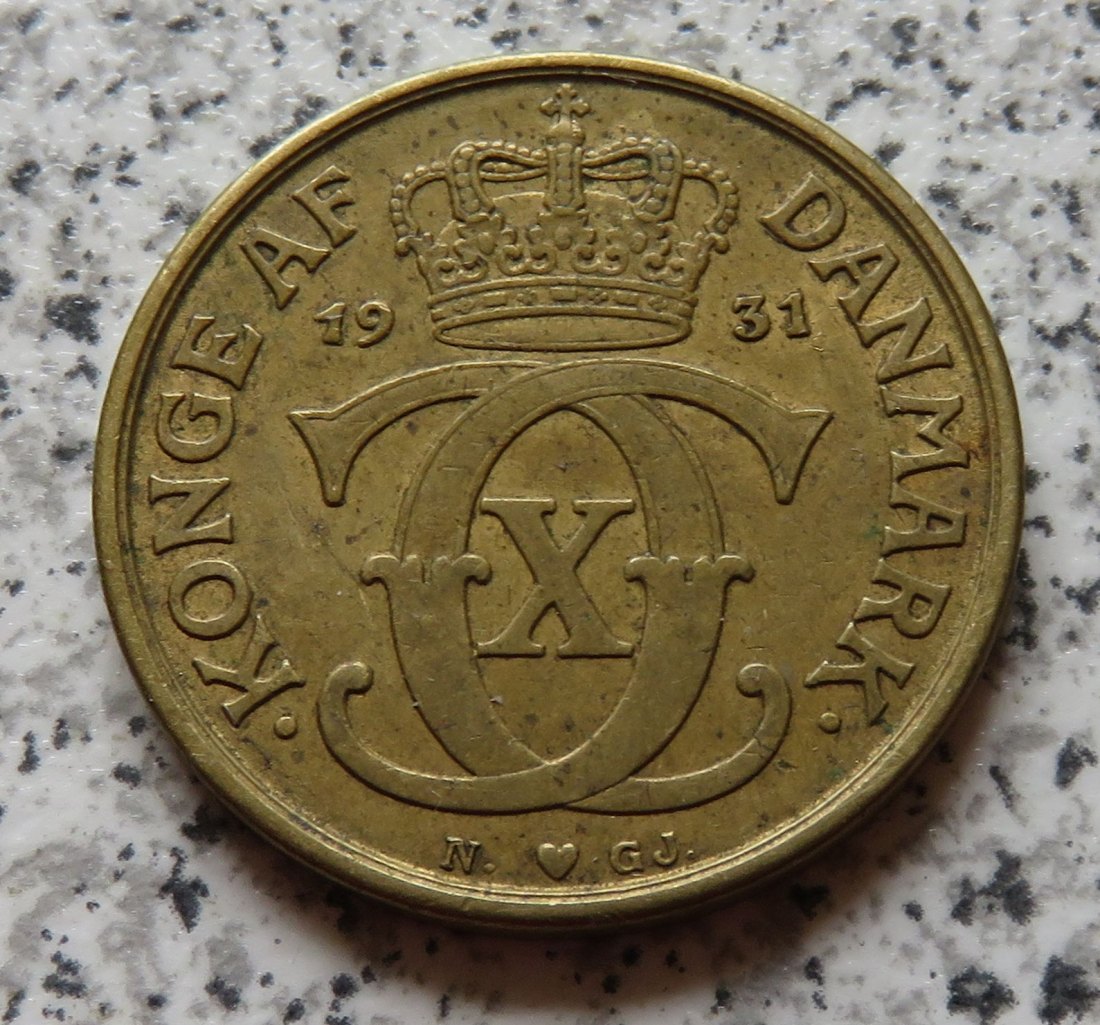  Dänemark 1 Krone 1931   