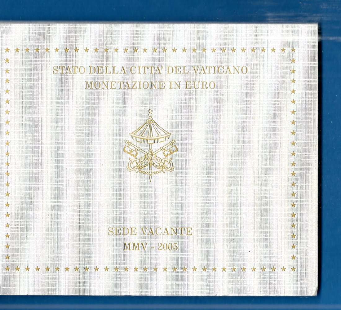  Vatikan Euro 3,88 KMS 2006 Sede Vacante OVP Top Frank Maurer Koblenz AF736   