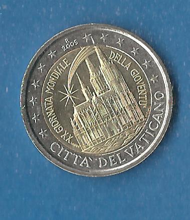  Vatikan  2 Euro Kölner DOM 2005 Top Frank Maurer Koblenz AF739   