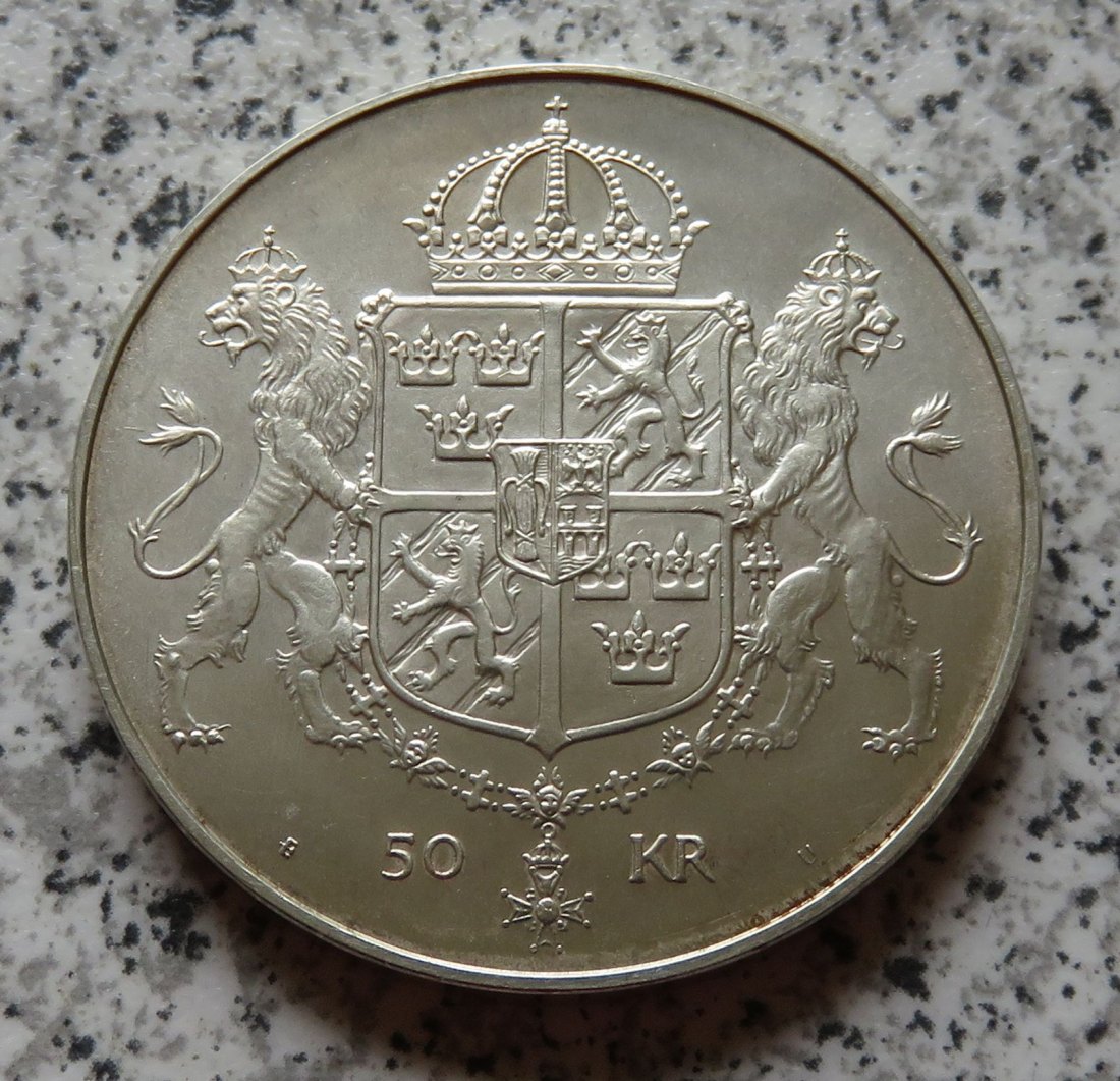  Schweden 50 Kronor 1976   