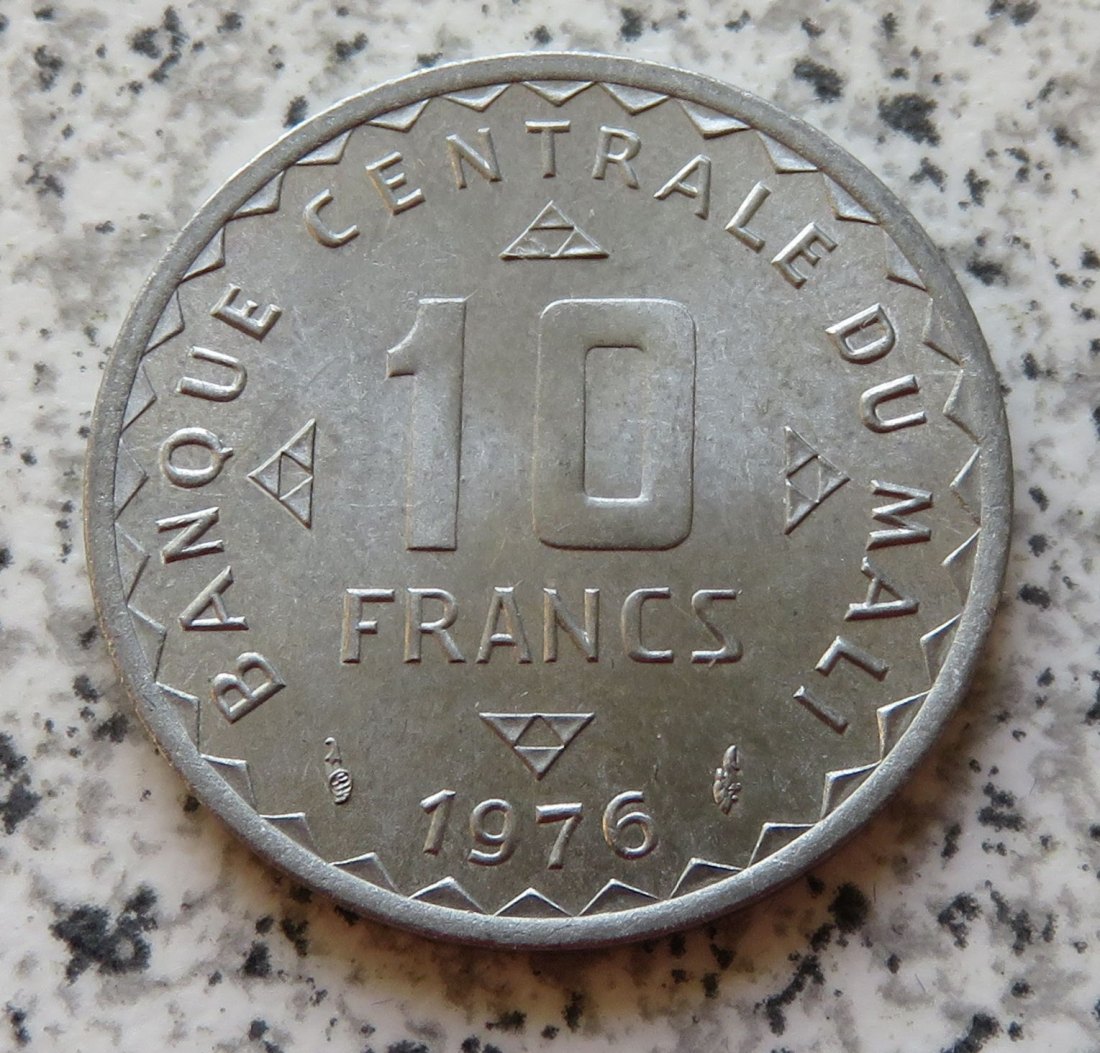  Mali 10 Francs 1976   