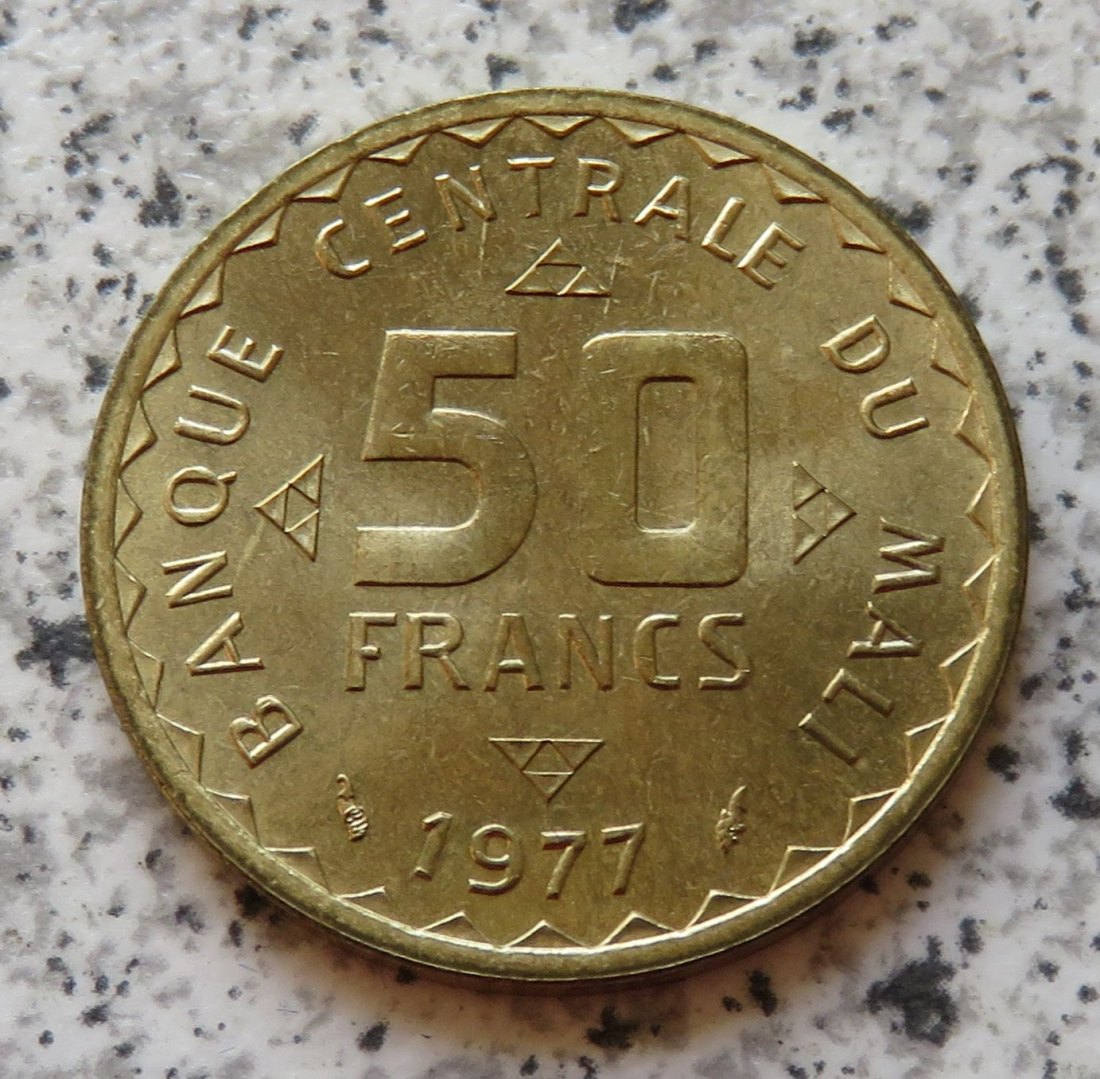  Mali 50 Francs 1977   