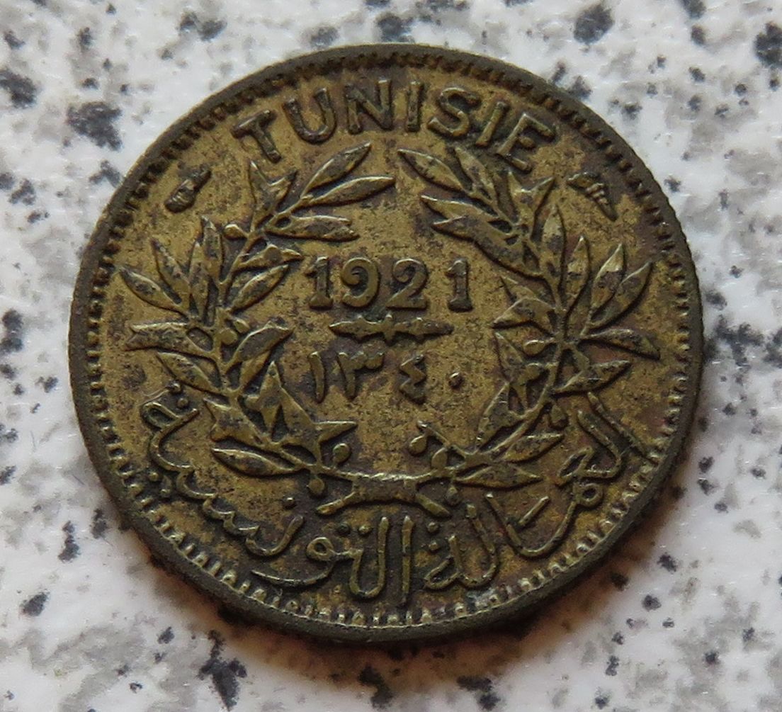  Tunesien 50 Centimes 1921   