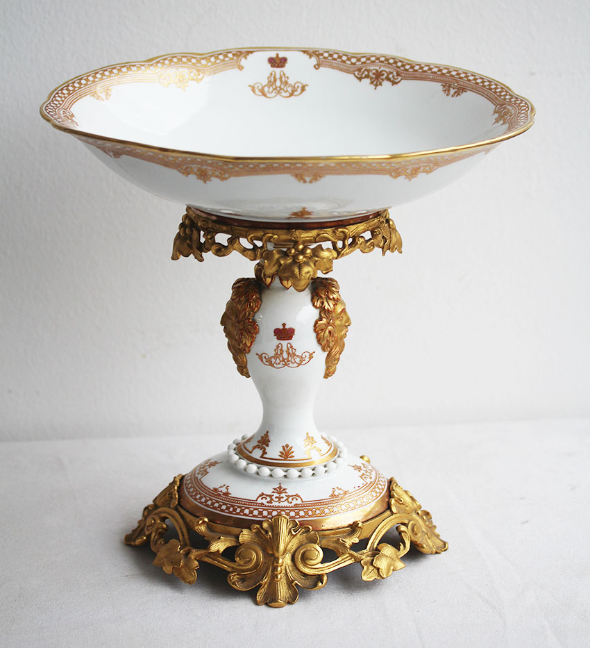  Tazza aus dem Service Großfürst Alexander Alexandrowitsch von Russland, um 1860   