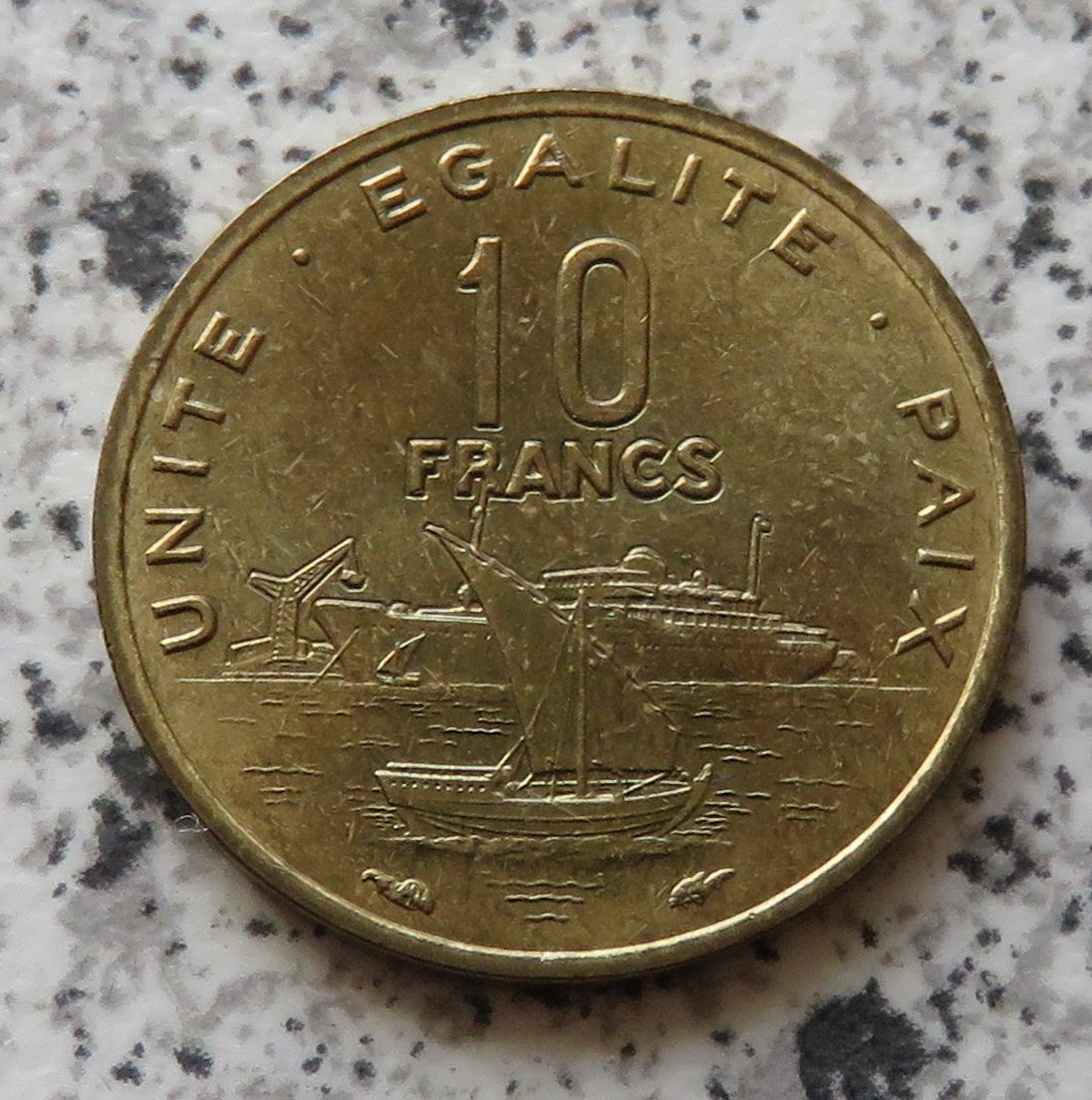  Dschibuti 10 Francs 1983   