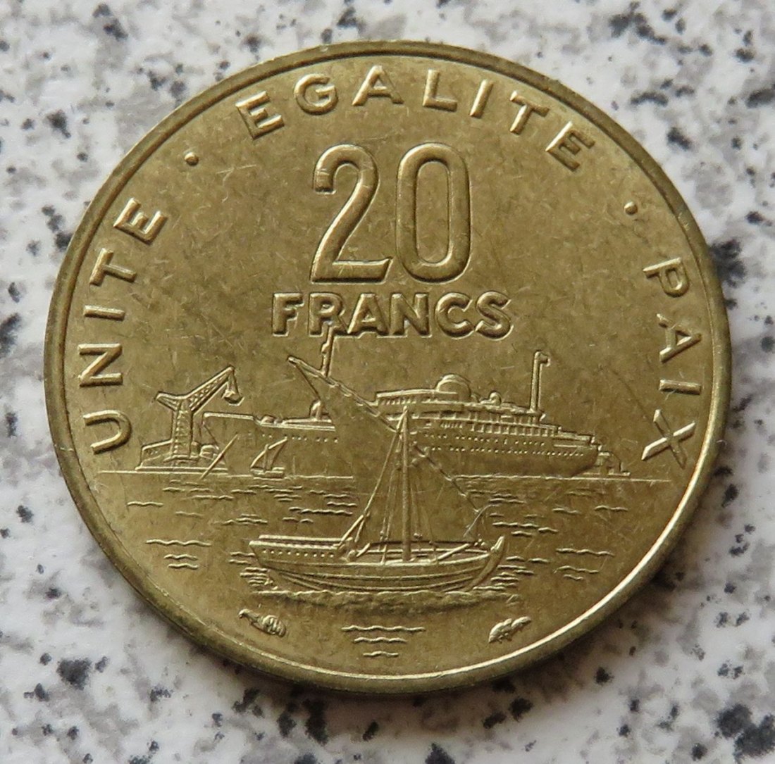  Dschibuti 20 Francs 1983   