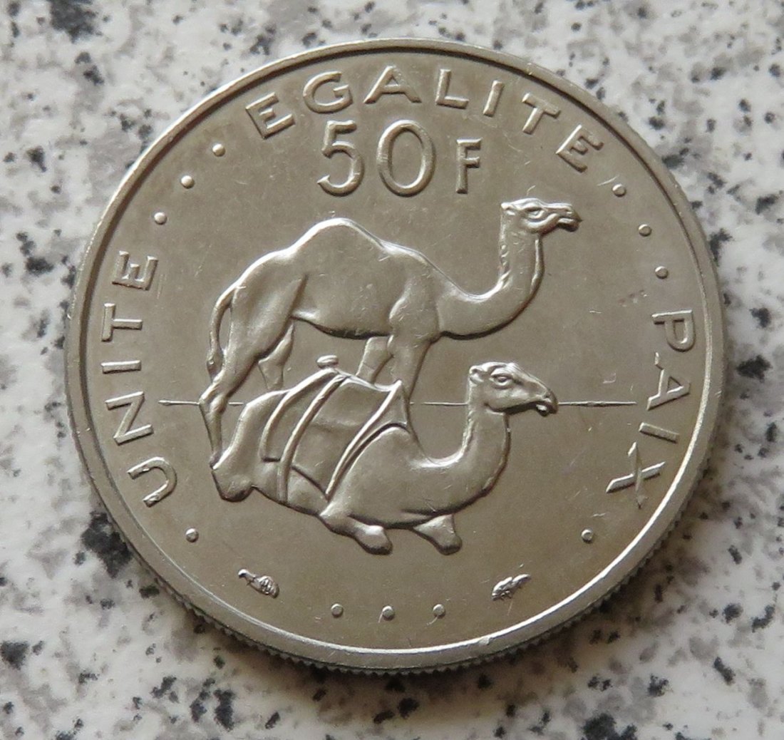  Dschibuti 50 Francs 1991   