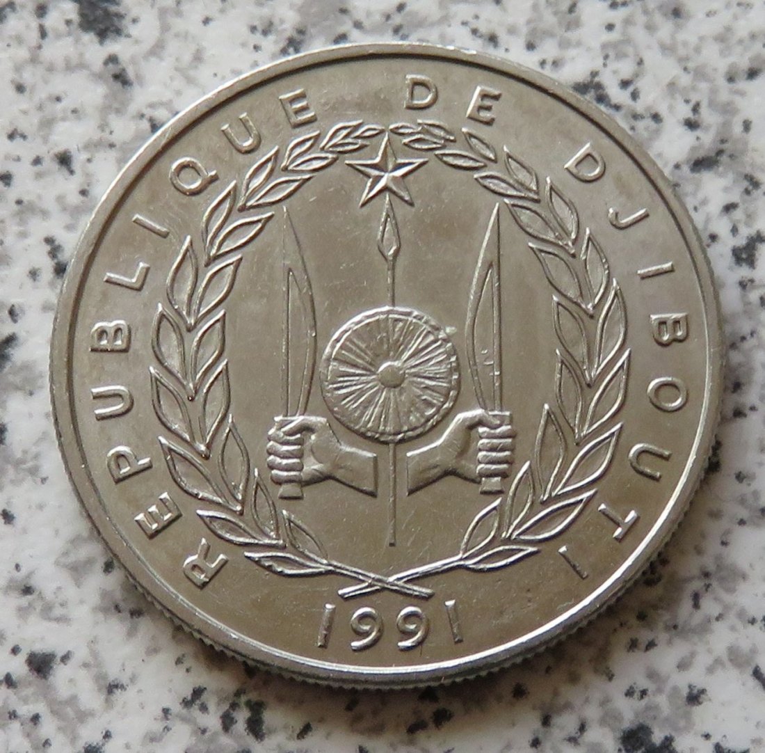  Dschibuti 50 Francs 1991   