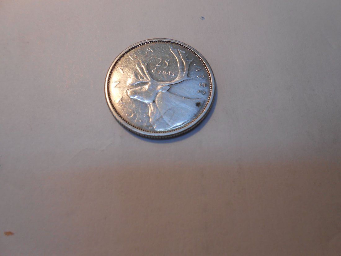  Kanada Silber 25 Cent 1959 (800 Silber)   