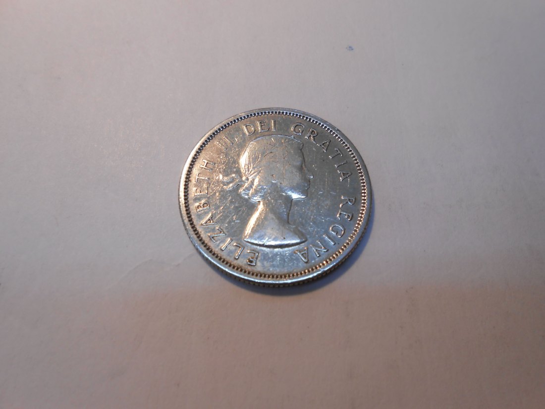  Kanada Silber 25 Cent 1959 (800 Silber)   