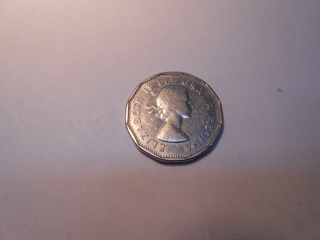  5 Cent 1961 Elizabeth II.  ( Nickel )   