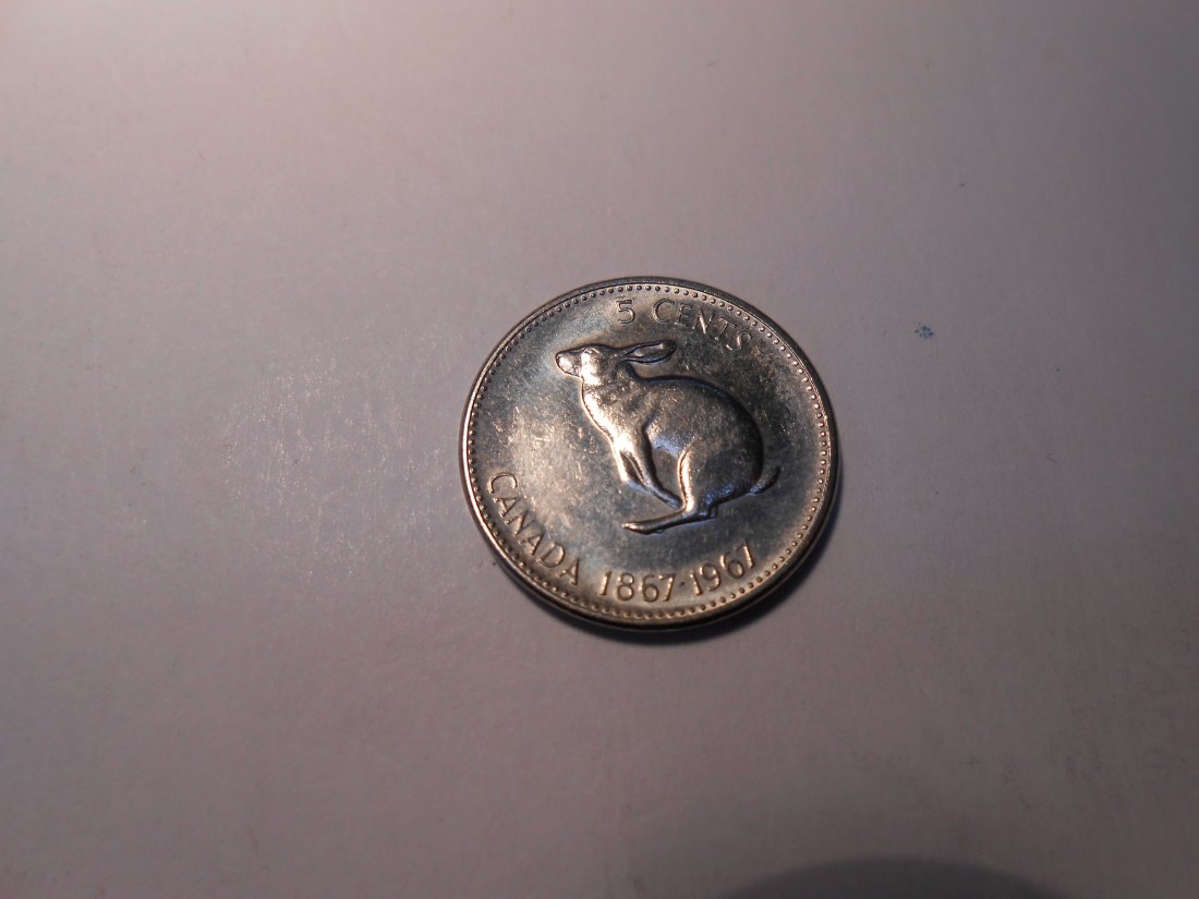  5 Cent 1967 Elizabeth II.  ( Nickel )   