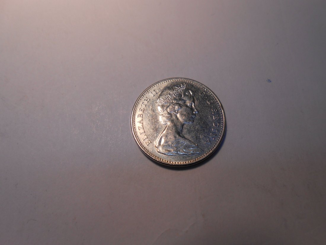  5 Cent 1967 Elizabeth II.  ( Nickel )   