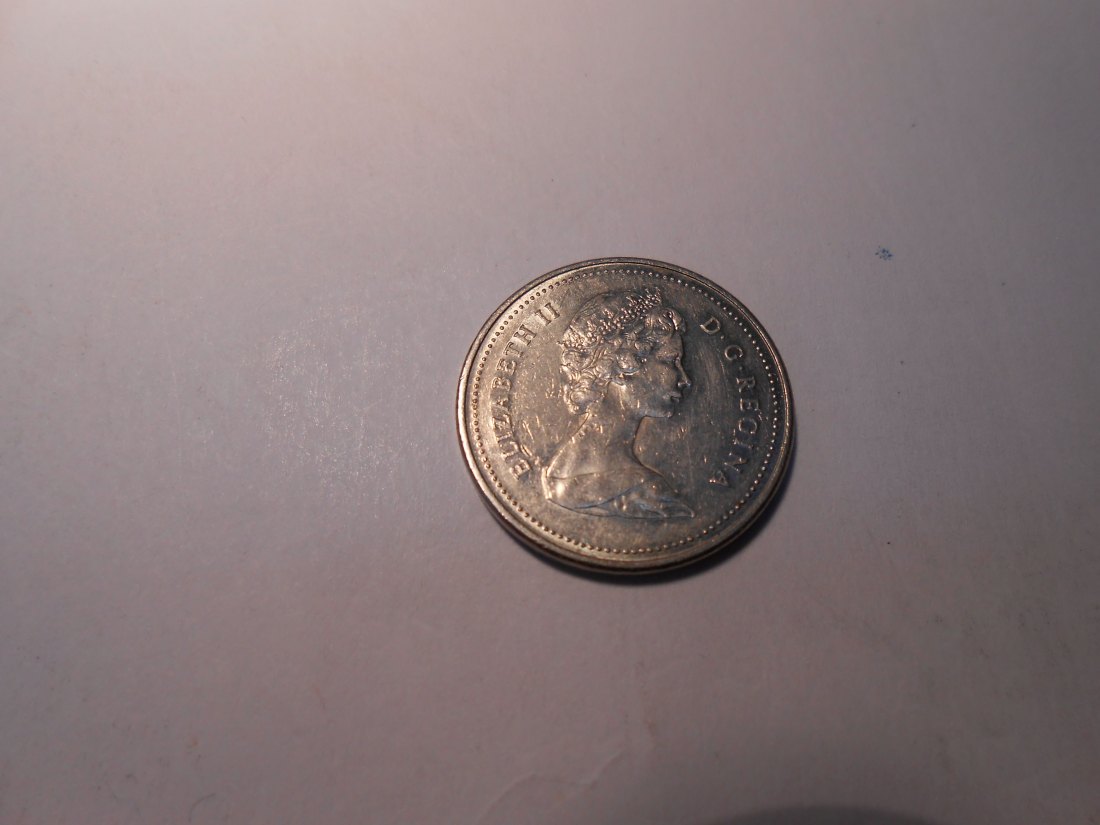  5 Cent 1986 Elizabeth II.  ( Nickel )   