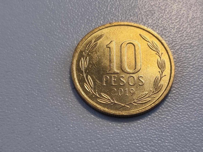  Chile 10 Pesos 2019 VZ   