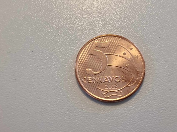  Brasilien 5 Centavos 2023 STG   