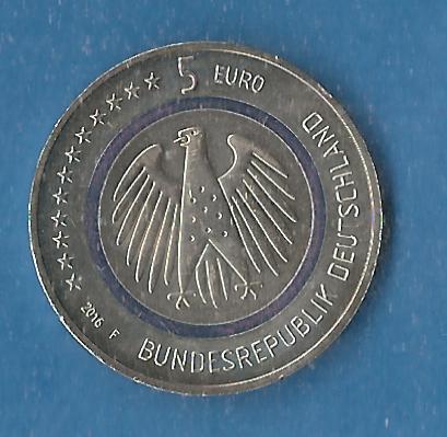  BRD 5 Euro Planet Erde 2016 F Frank Maurer Koblenz AF778   