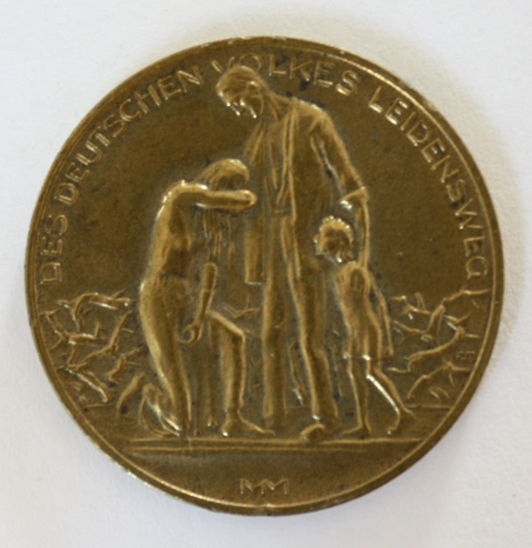  Medaille Hyperinflation Des deutschen Volkes Leidensweg Mitlehner Mittweida Preise 15.Nov.1923 ss   