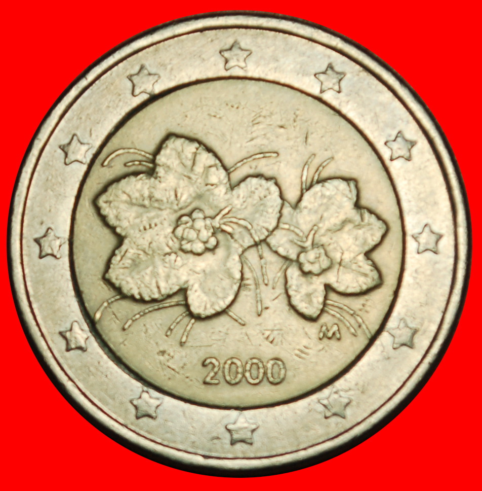  Ⰶ PHALLIC TYPE (1999-2024): FINLAND ★ 2 EUROS 2000! ★LOW START★NO RESERVE!   