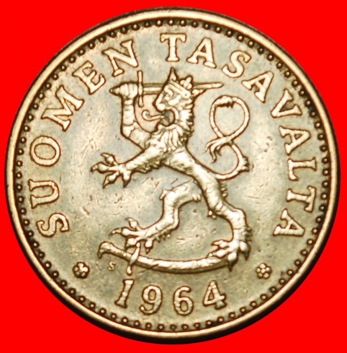  Ⰶ PINE TREE (1963-1990): FINLAND ★ 20 PENCE 1964S!★LOW START★NO RESERVE!   