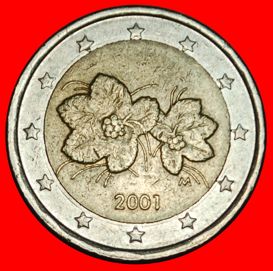  Ⰶ PHALLISCHE TYP (1999-2024): FINNLAND ★ 2 EURO 2001!  ★OHNE VORBEHALT!   