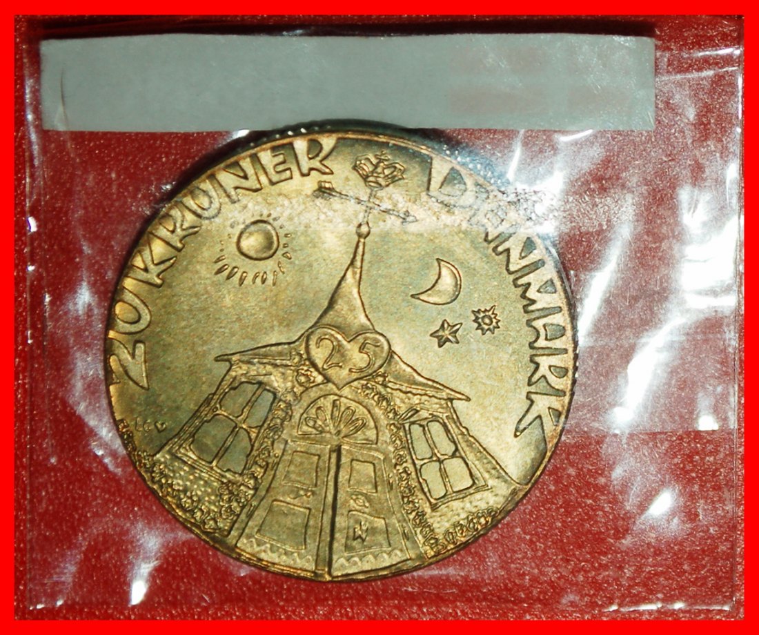  Ⰶ SILBERHOCHZEIT FEHLER: DÄNEMARK ★ 20 KRONER 1967-1992! MARGRETHE II. (1972-) STG ★OHNE VORBEHALT   