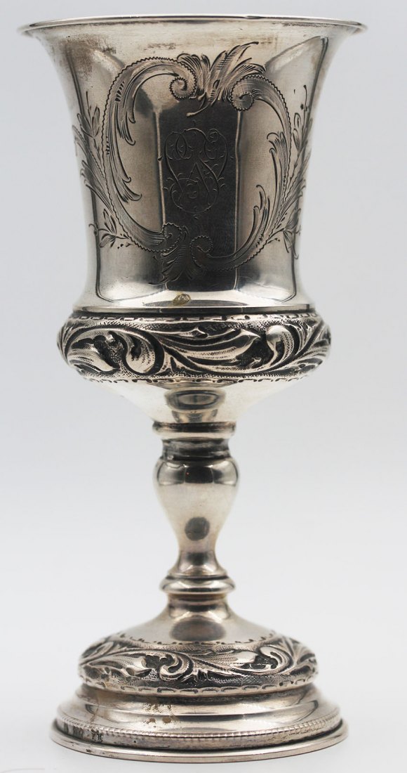  Pokal, 800/ooo, H 13,5, 68g, deutsch, A.20.Jh   