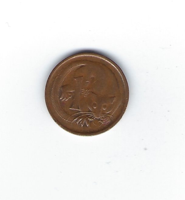  Australien 1 Cent 1966   