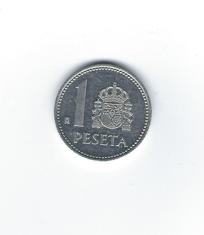  Spanien 1 Peseta 1985   