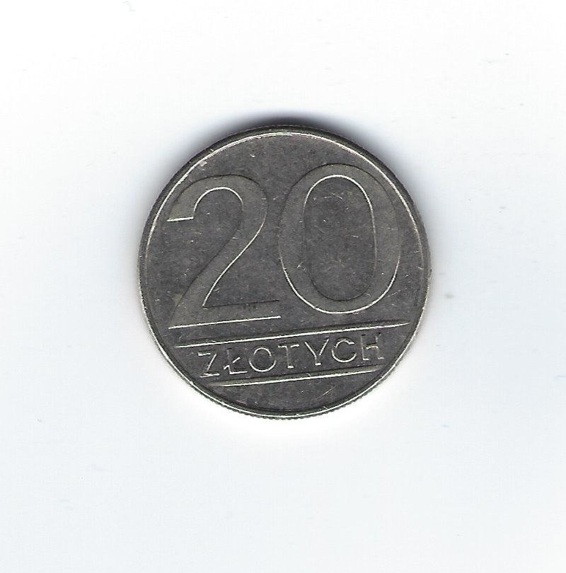  Polen 20 Zlotych 1986   