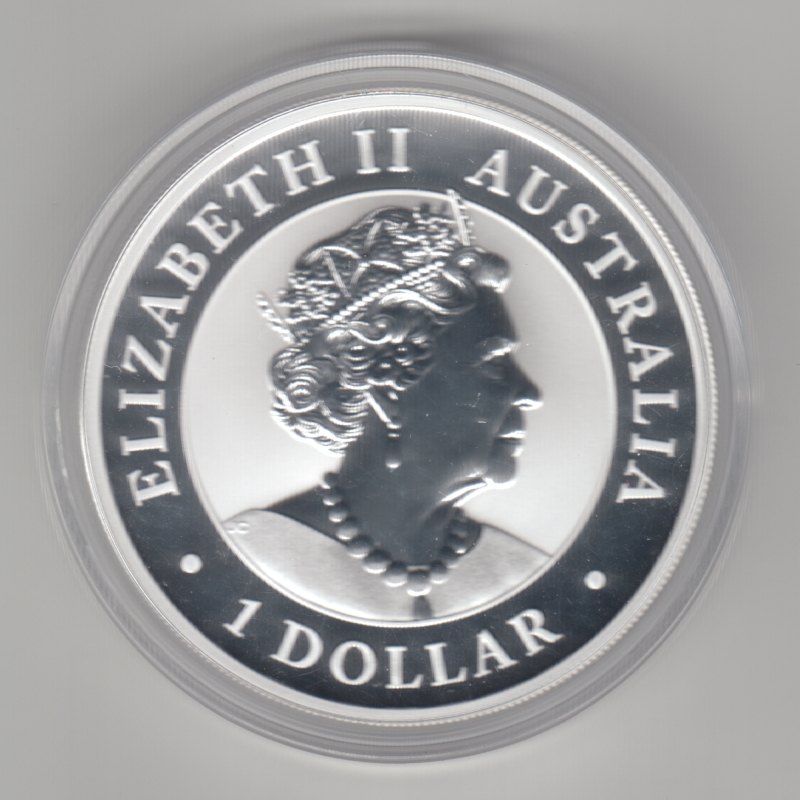  Australien, 1 Dollar 2021, Koala, 1 unze oz Silber   