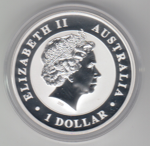  Australien, 1 Dollar 2012, Koala mit Privy Berliner Bär, 1 unze oz Silber   