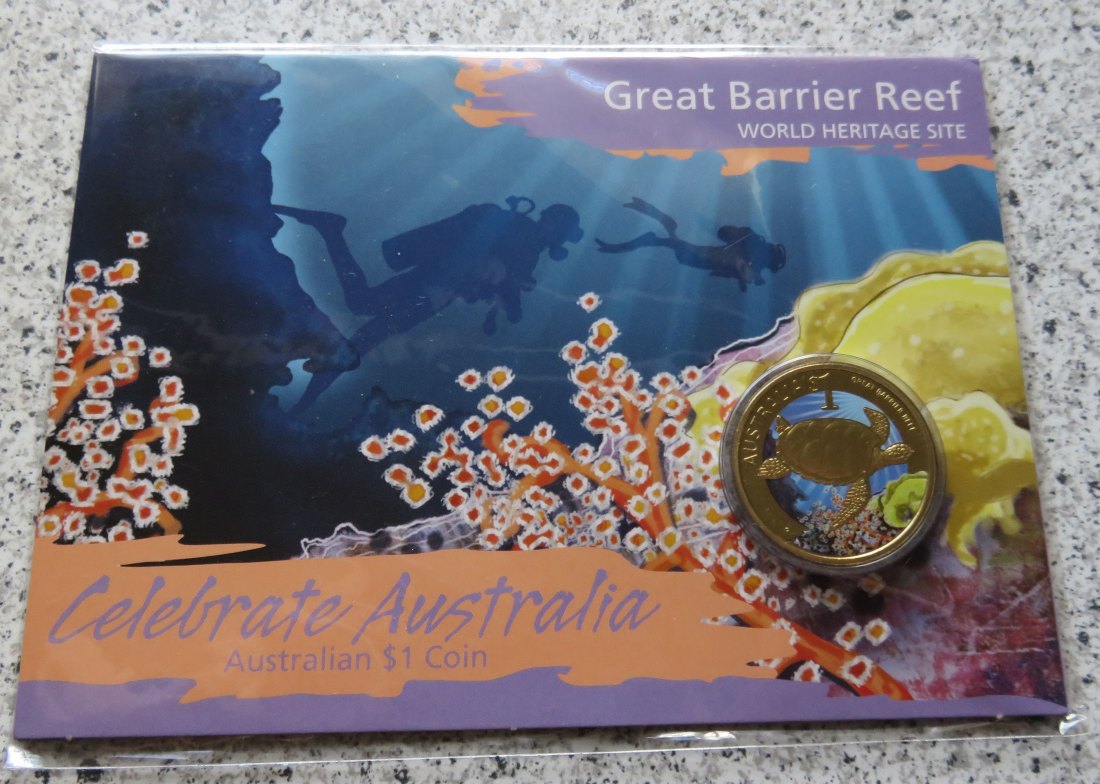  Australien 1 Dollar 2010 Great Barrier Reef   