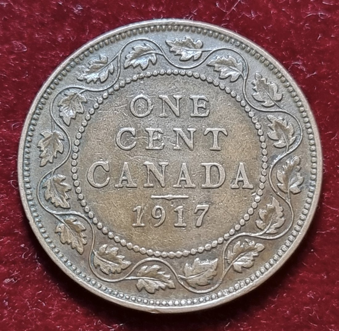  15625(2) 1 Cent (Kanada) 1917 in ss ............................................... von Berlin_coins   