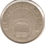  Ungarn 20 Filler 1926 #50   