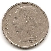  Belgie 1 Franc 1965 #45   