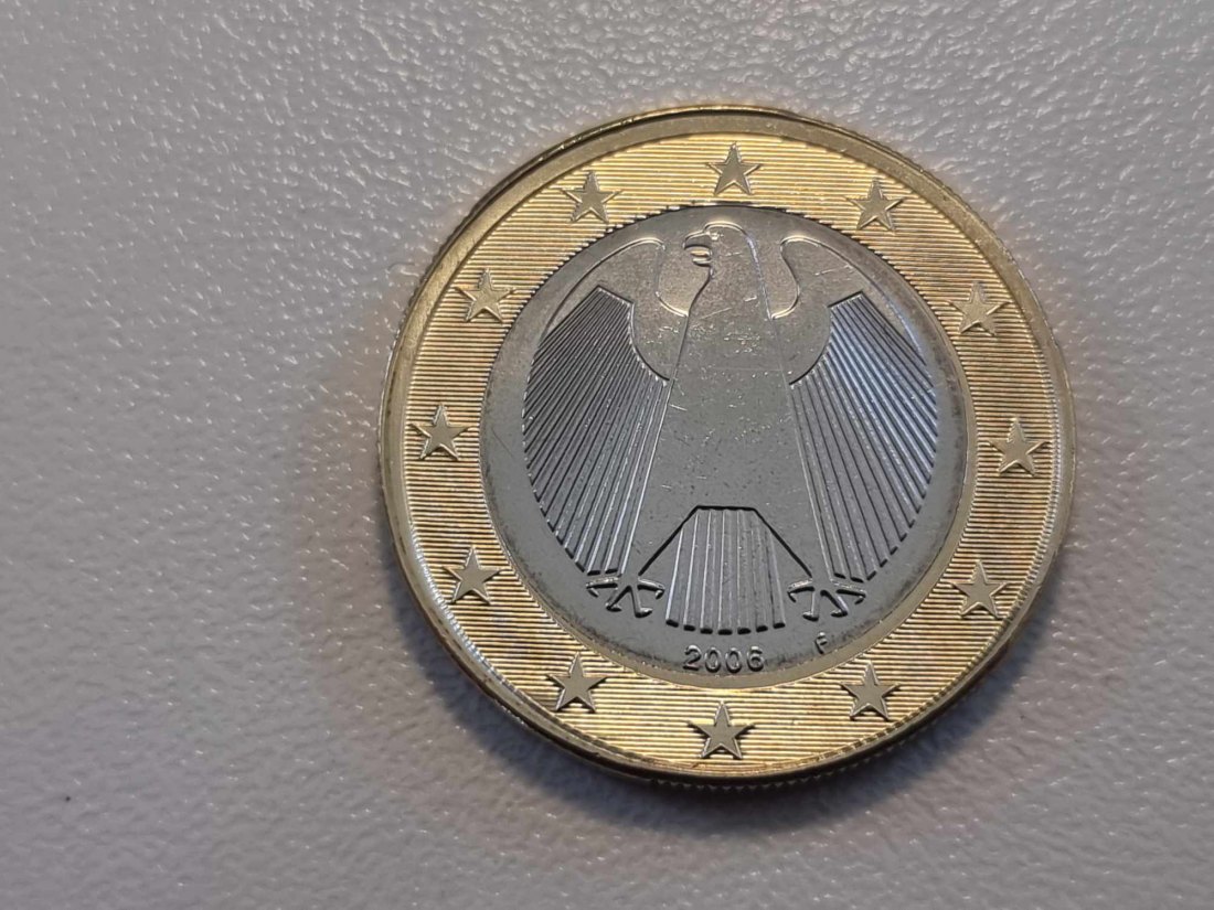  Deutschland 1 Euro 2006 F STG   