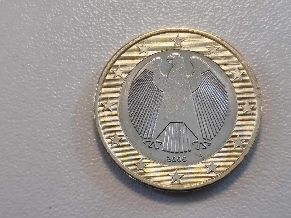  Deutschland 1 Euro 2006 J STG   