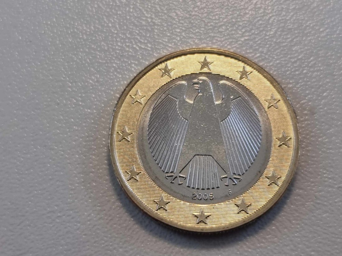  Deutschland 1 Euro 2005 F STG   