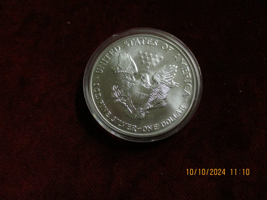  USA - American Eagle 2002 Liberty - 1 oz Silber - 0,999er Silber   